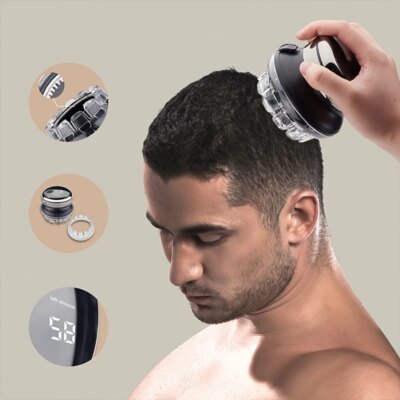 UFO Hair Clipper - Men's Electric Push Clipper for Self Care - Image 4