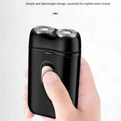 Men's Double Floating Head Electric Shaver USB Rechargeable Dry Wet Beard Shaving Machine Body Face Hair Removal Trimmer Razor - Image 3