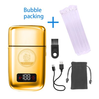 Kemei All-metal Electric Shaver Men Electric Razor Rechargeable Beard Shaver Floating Hair Trimmer Face Care Shaving Machine - Image 6