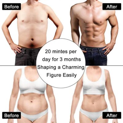 EMS Abdominal Muscle Trainer Portable Massager Electronic Training Belt Exercise Fitness Equipment Toning Arm Back Body Massager - Image 5