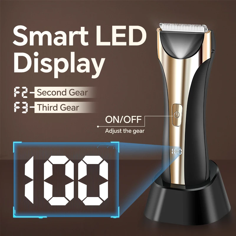 Professional beauty and body trimmer, electric shaver, beauty clipper, men's shaver bikini trimmer, women's Father's Day gift