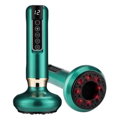 6/12 Speed Electric Cupping Massager Vacuum Suction Cup GuaSha Anti Cellulite Beauty Health Scraping Infrared Heat Body Slimming - Image 6