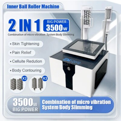 2025 EMSzero Facial Sculpting Inner Ball Roller Device Hi-emt Shaping Physiotherapy Body Slimming Machine Cellulite Burn Hi-emt - Image 2