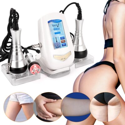 3 In 1 40K Cavitation Body Slimming Machine Facial Massager Skin Tighten Face Lifting Vacuum Suction wrinkle removal - Image 6
