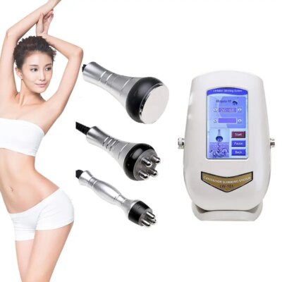 3 In 1 40K Cavitation Body Slimming Machine Facial Massager Skin Tighten Face Lifting Vacuum Suction wrinkle removal