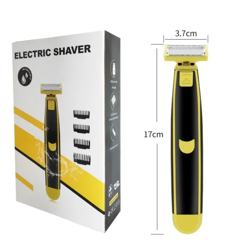 Electric Shaver for Men Beard Trimmer  Razor Body Trimer USB Rechargeable Face Male Hair Shaving Machine
