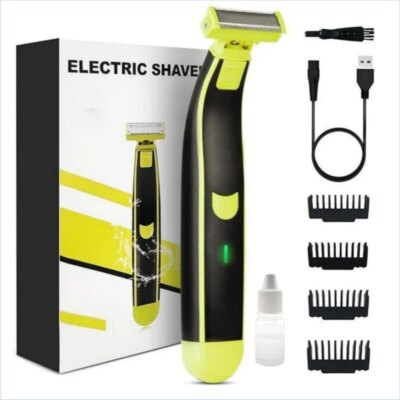 Electric Shaver for Men Beard Trimmer  Razor Body Trimer USB Rechargeable Face Male Hair Shaving Machine