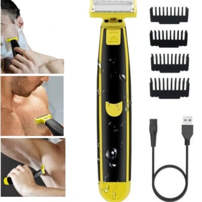 Electric Shaver for Men Beard Trimmer  Razor Body Trimer USB Rechargeable Face Male Hair Shaving Machine - Image 5
