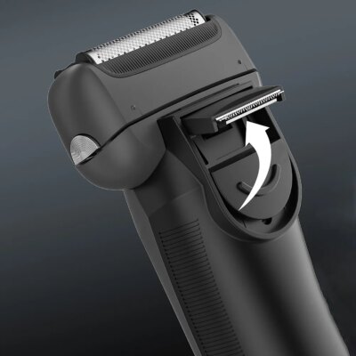 MOTAWISH Electric Shaver Reciprocating High and Low Two-speed Adjustable Shaver Full Body Washable Type-c Rechargeable Shaver - Image 2