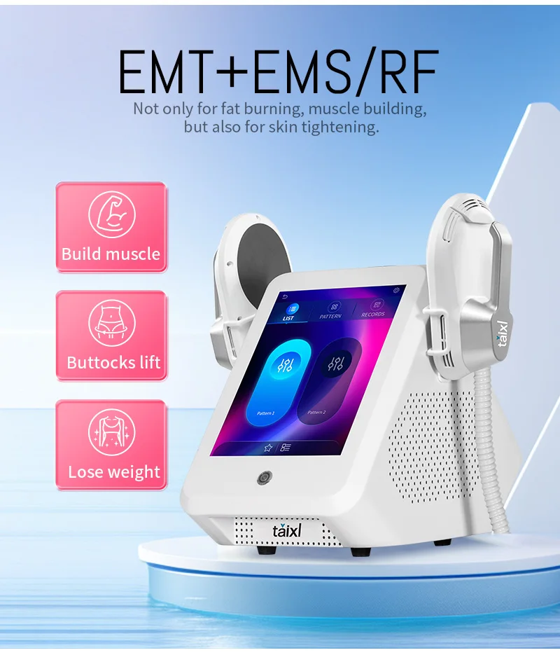 Professional Body EMS Sculpting Machine NEO 15Tesla 6500W 200Hz Nova Abdominal Muscle Building Slimming Hi-emt