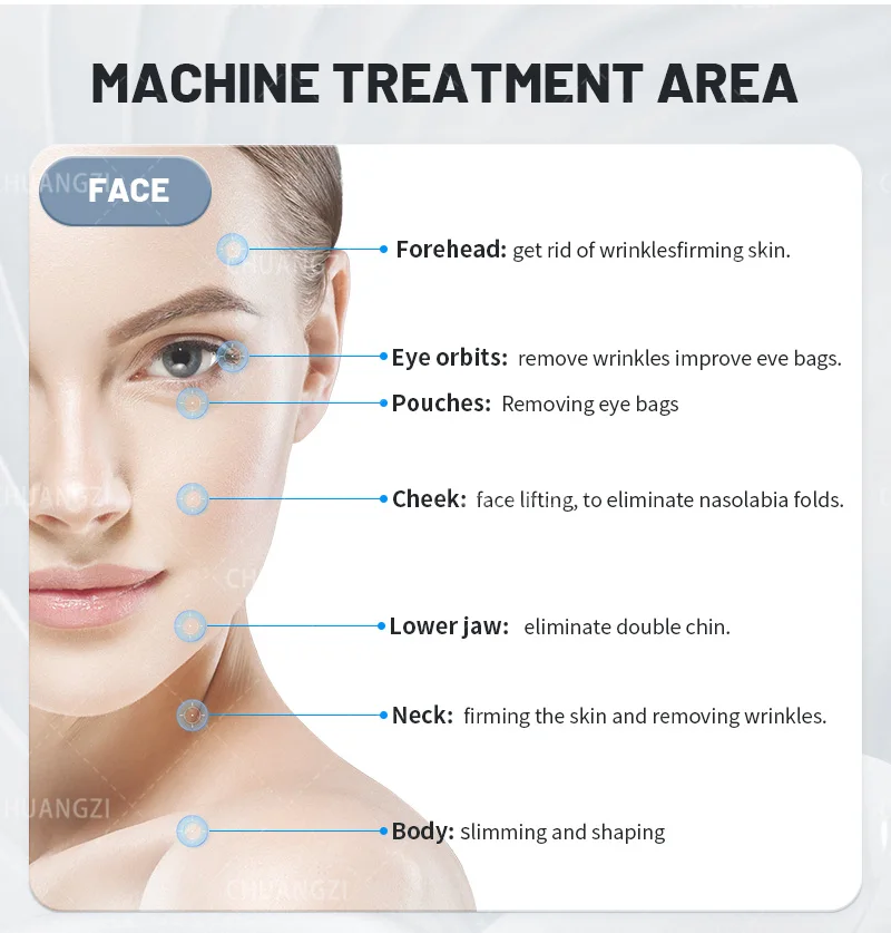 Ultra 360 Fat Reducing Machine Portable RF Slimming Machine Ultrasound Rf Cellulite Removal Wrinkle Removal Face Lift 2 Handles
