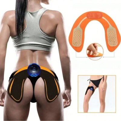 5-In-1 Wireless Muscle Stimulator:Usb Rechargeable, 19 Speeds, Whole Body Fitness, Abdominal & Hip Training, Myofascial Massager - Image 5