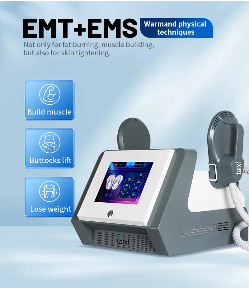 EMS Nova Upgrade Body Sculpting Machine 2025 Professional NEO 6500W 200Hz Abdominal Muscle Building Slimming