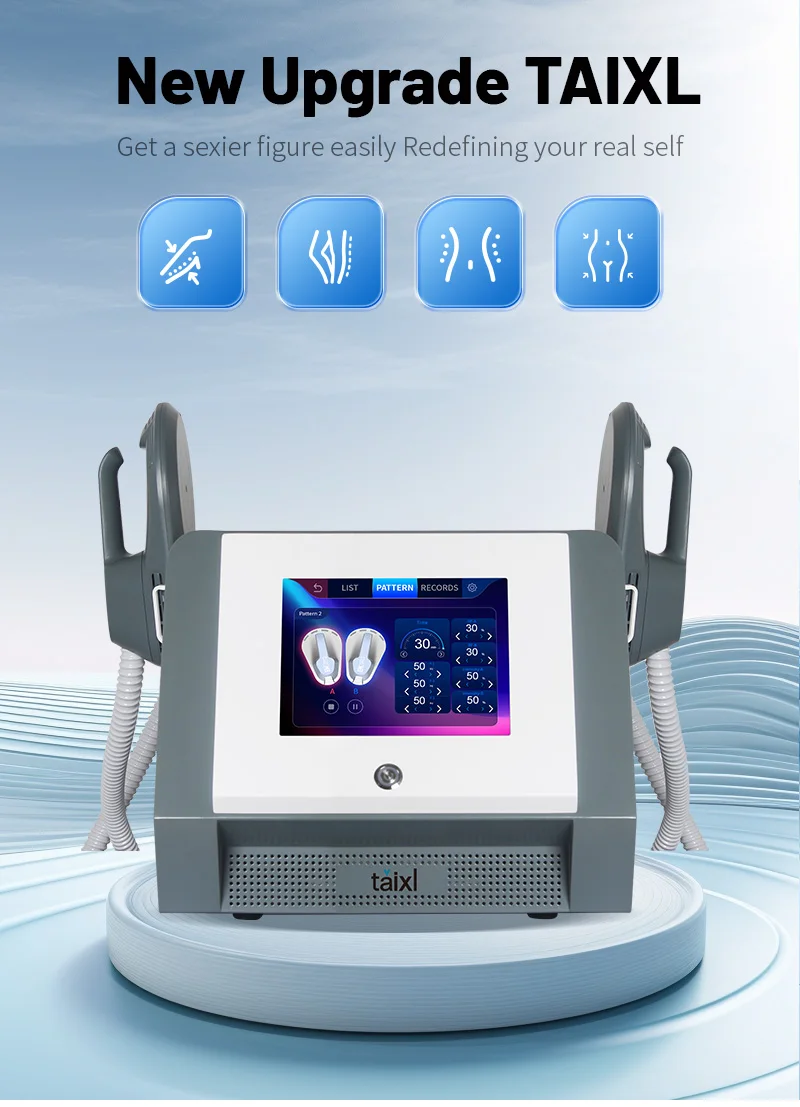EMS Nova Upgrade Body Sculpting Machine 2025 Professional NEO 6500W 200Hz Abdominal Muscle Building Slimming