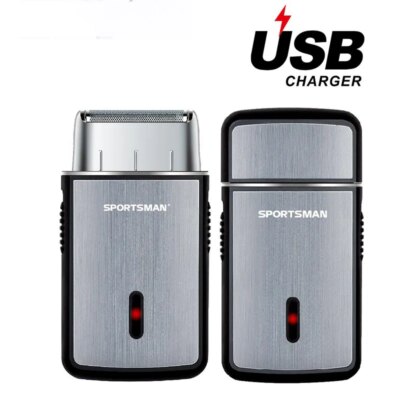Mini Electric Shaver for Men Portable Multifunctional Electric Razor Beard Knife USB Charging Men's Shavers Face Body Razor - Image 2