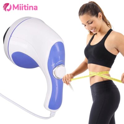 5 In 1 Electric Body Massager Handheld Full Body Massage Slim Machine Back Shoulder Neck Leg Pain Relief Relaxation Health Care
