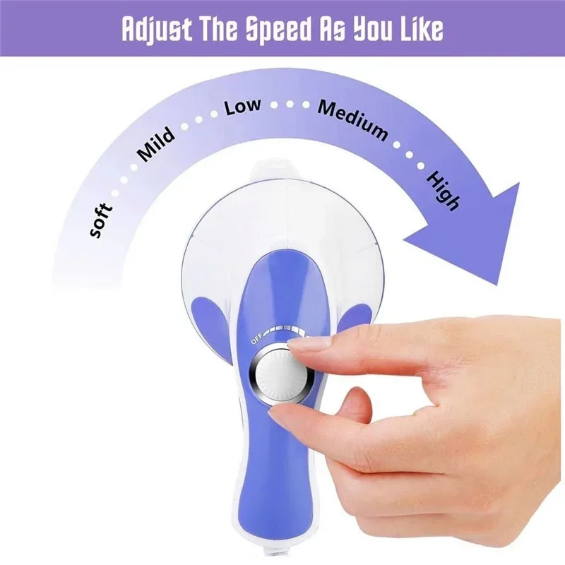 5 In 1 Electric Body Massager Handheld Full Body Massage Slim Machine Back Shoulder Neck Leg Pain Relief Relaxation Health Care