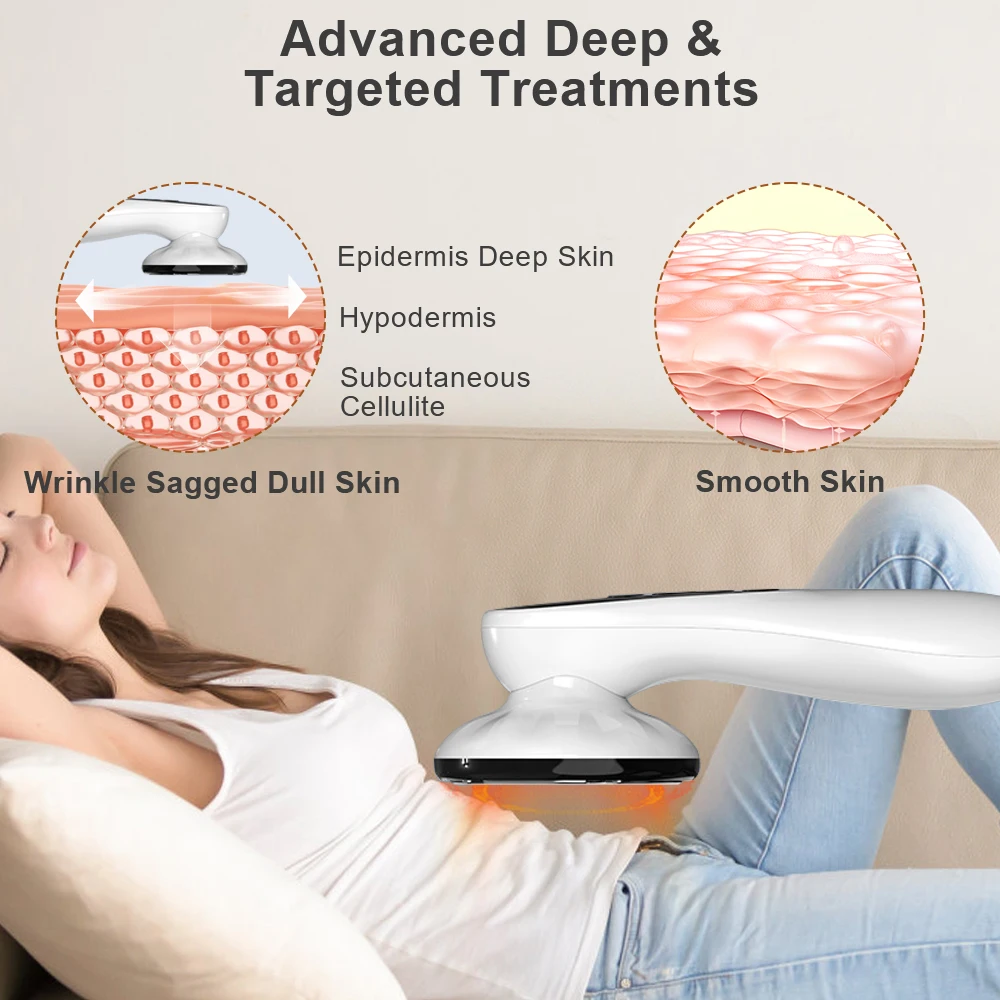 EMS Slimming Massager Infrared RF Fat Burner Meridian Therapy Body Vibrating Heat Fat Remover Electric Body Sculpting Machine EMS Slimming Massager Infrared RF Fat Burner Meridian Therapy Body Vibrating Heat Fat Remover Electric Body Sculpting Machine