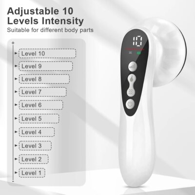 EMS Slimming Massager Infrared RF Fat Burner Meridian Therapy Body Vibrating Heat Fat Remover Electric Body Sculpting Machine - Image 4