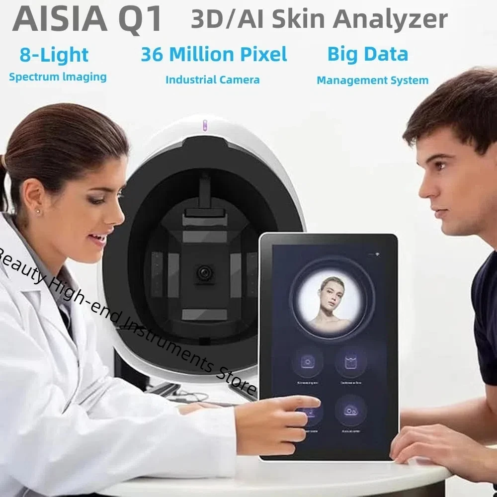 Facial Aesthetics Face Scanner 3D Face Scanner Skin Analysis Apparatus Face Scanner Skin Analyzer Skin Analysis Machine Facial Aesthetics Face Scanner 3D Face Scanner Skin Analysis Apparatus Face Scanner Skin Analyzer Skin Analysis Machine