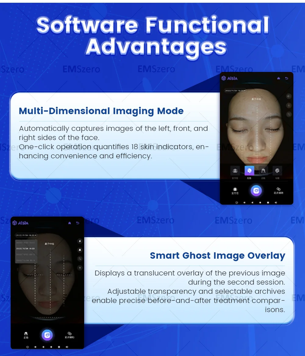 Facial Aesthetics Face Scanner 3D Face Scanner Skin Analysis Apparatus Face Scanner Skin Analyzer Skin Analysis Machine