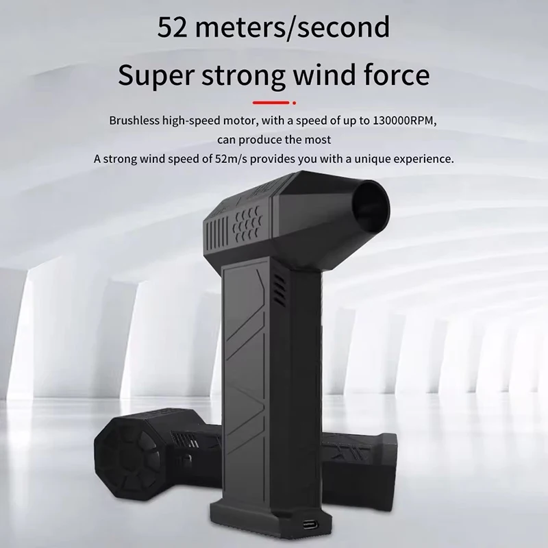 Mini Turbo Jet Fan Turbo Violent Fan Powerful Blower with High Speed Duct Fan Handheld Duct Fan 130000 RPM Air Duster Blower