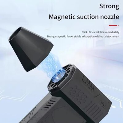 Mini Turbo Jet Fan Turbo Violent Fan Powerful Blower with High Speed Duct Fan Handheld Duct Fan 130000 RPM Air Duster Blower - Image 3