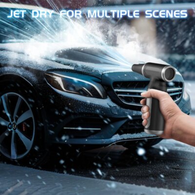 Electric Air Duster Blower Fan 110000RPM PC Duster Keyboard Mini Turbo Fan Car Dryer Rechargeable for Car Cleaning - Image 4