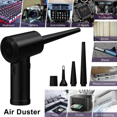 Compressed Air Duster For Computer Keyboard 51000 RPM USB Charging Mini Electric Cordless PC Car Cleaner Wireless Air Blower - Image 2