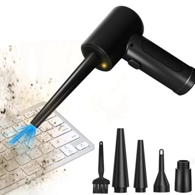 Compressed Air Duster For Computer Keyboard 51000 RPM USB Charging Mini Electric Cordless PC Car Cleaner Wireless Air Blower - Image 4