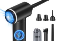 3 In 1 Portable Air Duster Compressed Air Blower Rechargeable Suck Cleaner Electric PC Cleaner Handheld Dust Buster for Computer