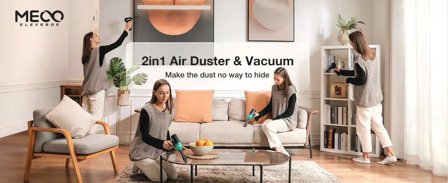 ME-CR1 Electric Air Duster 13000PA Rechargeable Compressed Vacuum Cleaner 110000RPM Keyboard Air Blower 2 Smart Start Modes ME-CR1 Electric Air Duster 13000PA Rechargeable Compressed Vacuum Cleaner 110000RPM Keyboard Air Blower 2 Smart Start Modes