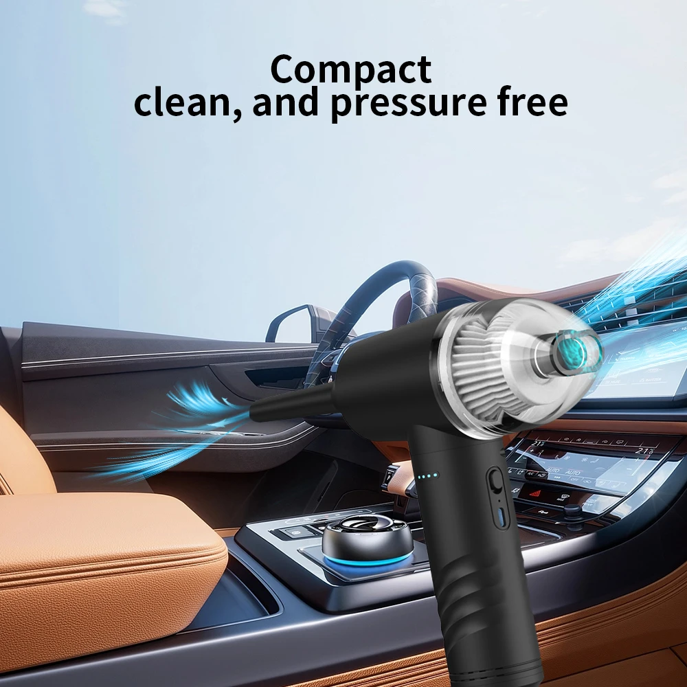 Vacuum Cleaner Protable Air Duster for Computer Cleaning 53000RPM Cordless Compressed Air Blower for PC computers Keyboard Clean Vacuum Cleaner Protable Air Duster for Computer Cleaning 53000RPM Cordless Compressed Air Blower for PC computers Keyboard Clean