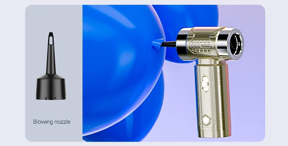 SZUK Mini Air Blower Brushless Motor Turbo Jet Fan Handheld Portable Duct Fan Turbofan air blower Powerful Car Vacuum Cleaner