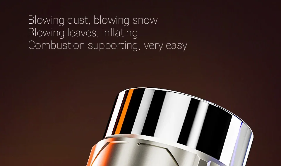 SZUK Mini Air Blower Brushless Motor Turbo Jet Fan Handheld Portable Duct Fan Turbofan air blower Powerful Car Vacuum Cleaner