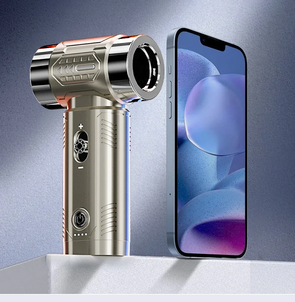 SZUK Mini Air Blower Brushless Motor Turbo Jet Fan Handheld Portable Duct Fan Turbofan air blower Powerful Car Vacuum Cleaner