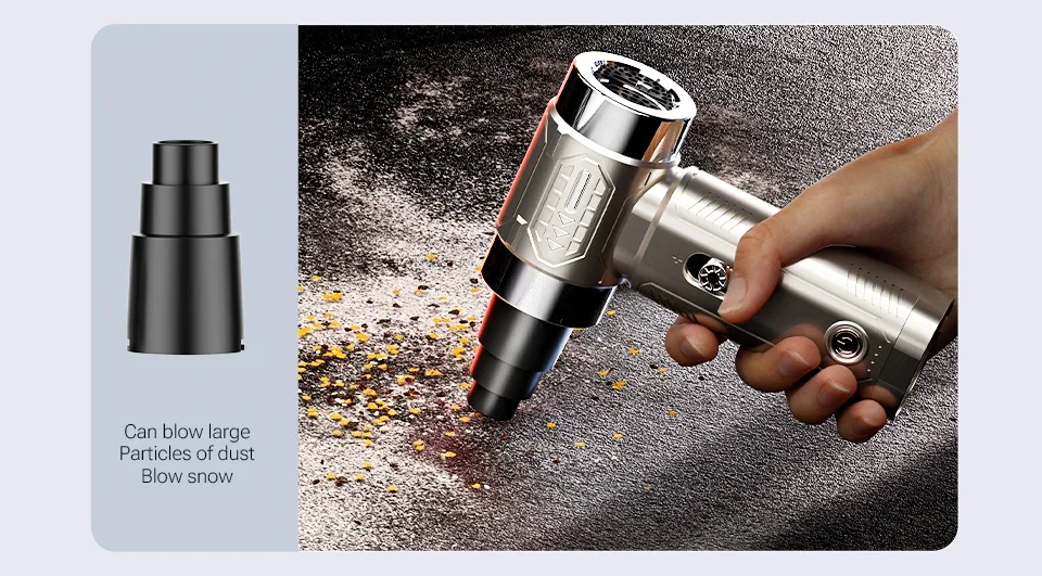 SZUK Mini Air Blower Brushless Motor Turbo Jet Fan Handheld Portable Duct Fan Turbofan air blower Powerful Car Vacuum Cleaner