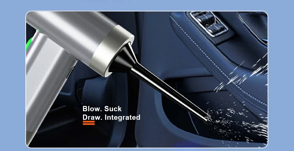 SZUK Car Mini Vacuum Cleaner Portable High Power Blower Wireless Cleaning Machine Handheld Electric Turbo Blower Car Electronics