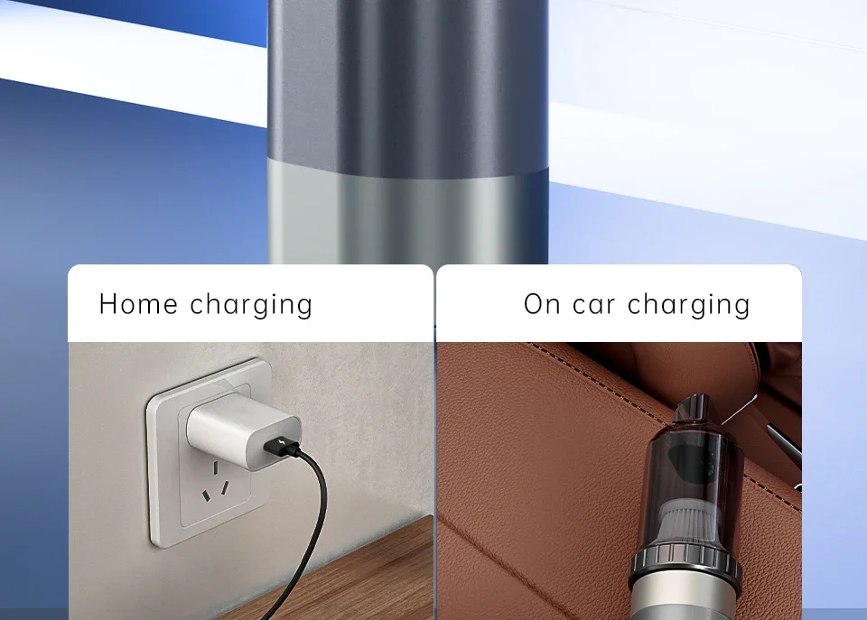 SZUK Car Mini Vacuum Cleaner Portable High Power Blower Wireless Cleaning Machine Handheld Electric Turbo Blower Car Electronics
