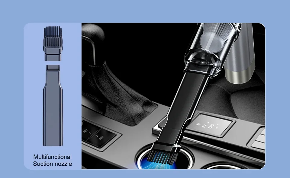 SZUK Car Mini Vacuum Cleaner Portable High Power Blower Wireless Cleaning Machine Handheld Electric Turbo Blower Car Electronics