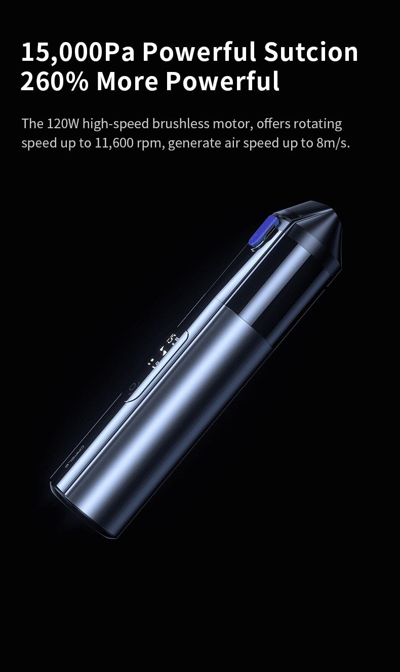 CAFELE 18000Pa Car Vacuum Cleaner 4-in-1 Handheld Portable Wireless Vacuum Cleaner Powerful Air Gun Blower Rechargeable CAFELE 18000Pa Car Vacuum Cleaner 4-in-1 Handheld Portable Wireless Vacuum Cleaner Powerful Air Gun Blower Rechargeable