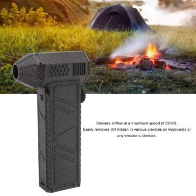 Dry Blower 300000 RPM Aluminum Alloy Electron Electric Air Duster 16000mAh Stepless Speed Adjustment for Computer Keyboard - Image 3