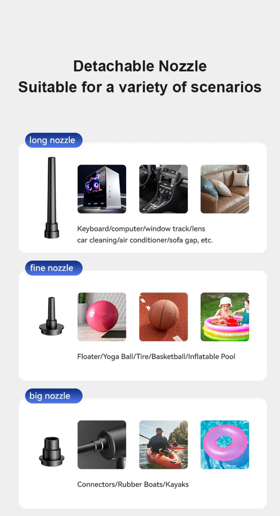 US.EU 7500mAh Wireless Compressed Air Duster 2 in 1 Air Blower & Vacuum Cleaner Cordless Duster Blower for Keyboard Computer PC US.EU 7500mAh Wireless Compressed Air Duster 2 in 1 Air Blower & Vacuum Cleaner Cordless Duster Blower for Keyboard Computer PC