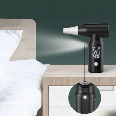 Mini Brushless Air Duster Portable Compressed Air Blower with Suction for Keyboard Computer Cleaning Multi Use Home Office - Image 5