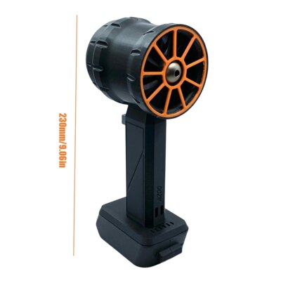 XL Turbo Jet Fan 2200g Thrust Jet Dry Blower 64mm Brushless Motor Handheld Ducted Fan for Dewalt/Makita/Milwaukee 18/21V Battery - Image 6