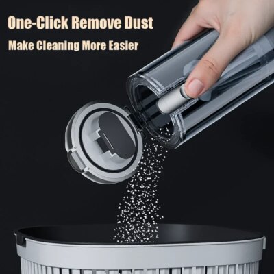 CENRR 998000PA Car Vacuum Cleaner Portable Powerful HandHeld Car Cleaner Dust Display Lamp Strong Suction Air Gun - Image 5