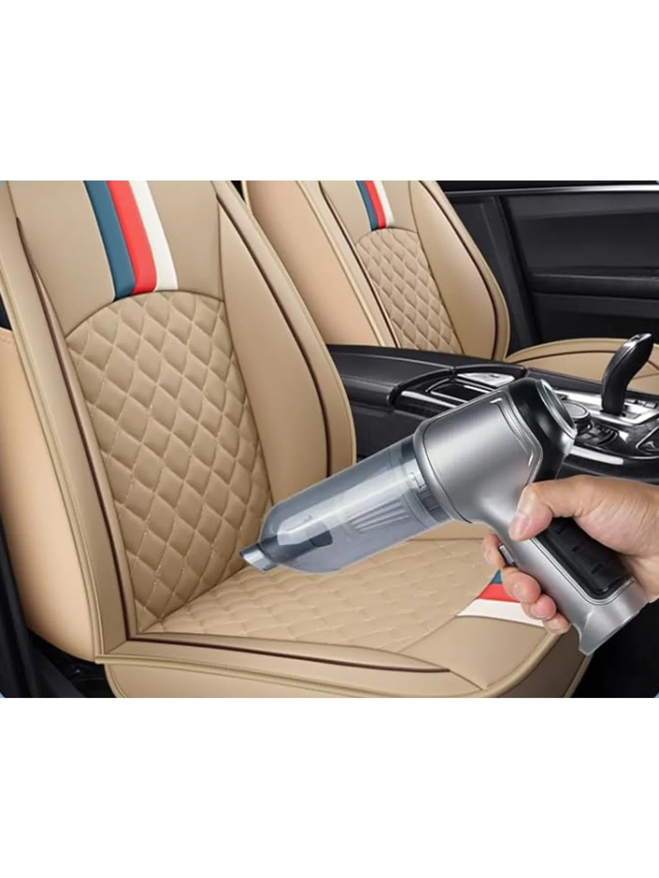 Car Vacuum Cleaner Wireless Portable Vacuum Cleaner 95000PA Strong Suction Handheld Mini Cleaner High Power Blower for Car Home