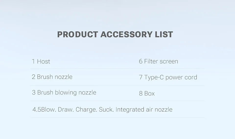 SZUK Car Vacuum CIeaner 638000Pa Wireless Mini Handheld Cleaning Machine Powerful Portable Blower Vacuum Cleaner for Car Home