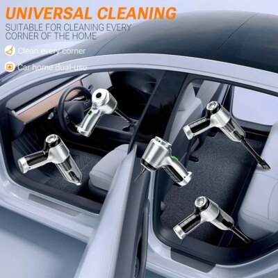 SZUK Car Vacuum CIeaner 638000Pa Wireless Mini Handheld Cleaning Machine Powerful Portable Blower Vacuum Cleaner for Car Home - Image 6