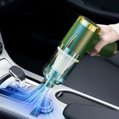 Cordless Car Hoover Foldable 9000PA Wireless Vacuum Cleaner 4000mAh Mini Dust Collector 120W USB Powered for Vehicle Home Office - Image 2
